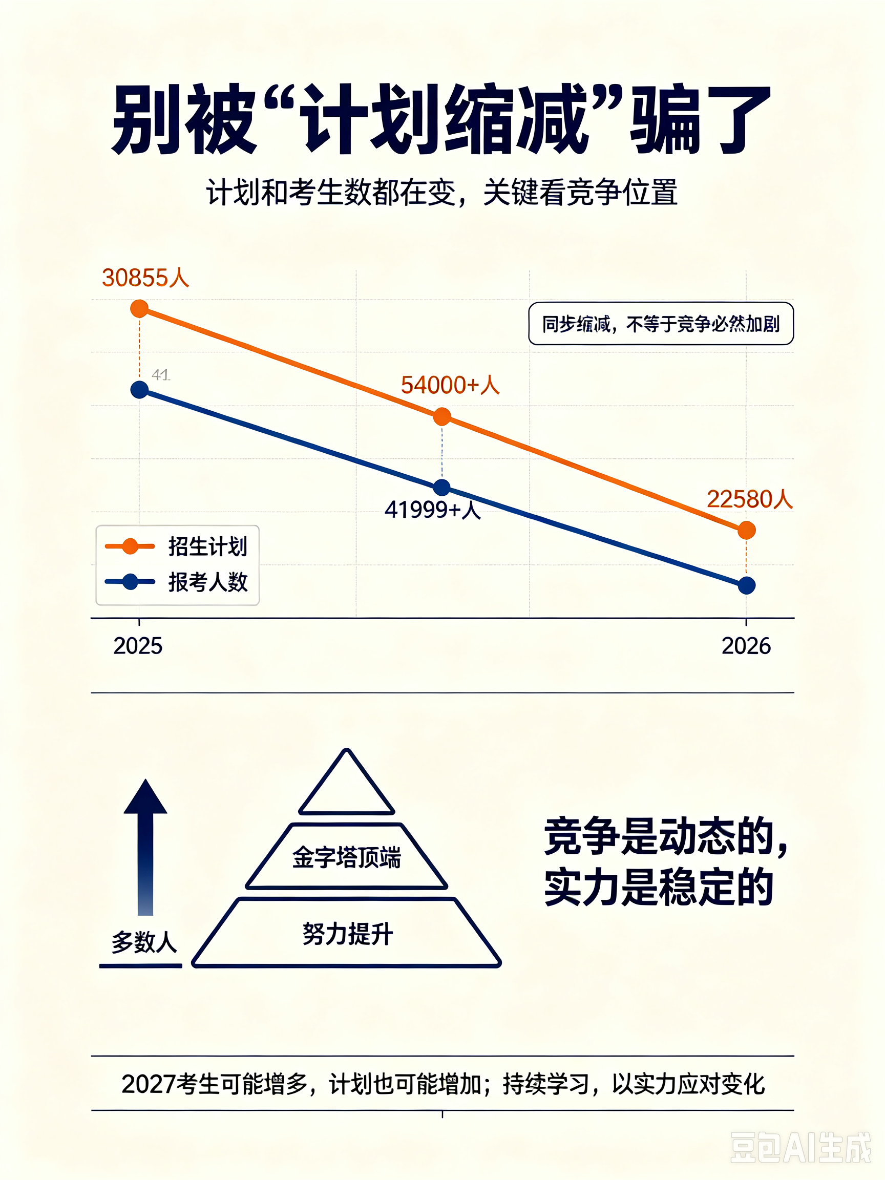单招计划缩了，考试变难了?